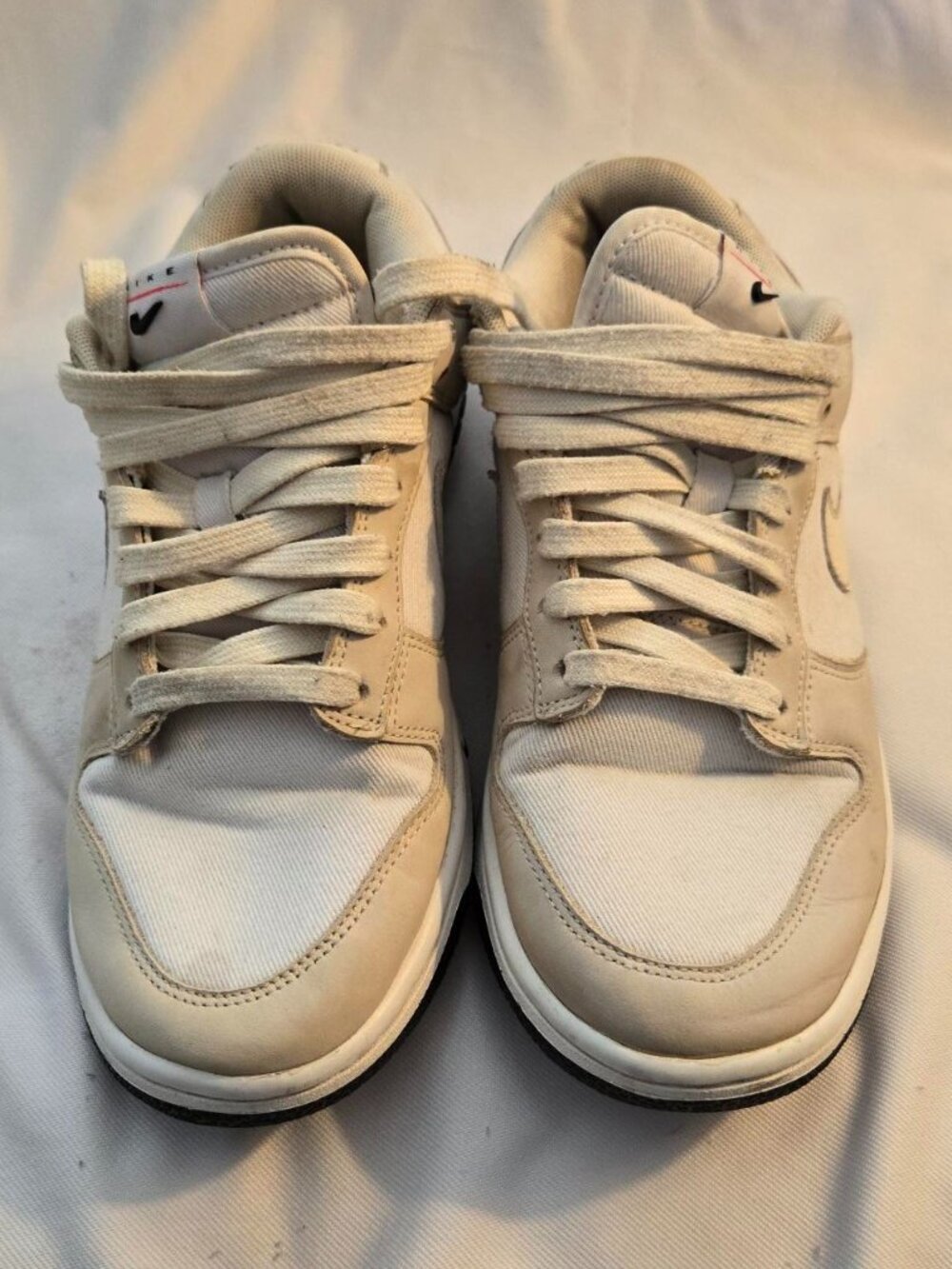 Nike Dunk LX Low Coconut Milk Womens Size 8. White Athletic Shoes Sn DZ2710-100